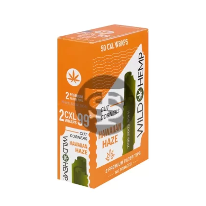 Wild Hemp Hawaiian Haze Wraps, 25 packs of 2, 99c pre-price