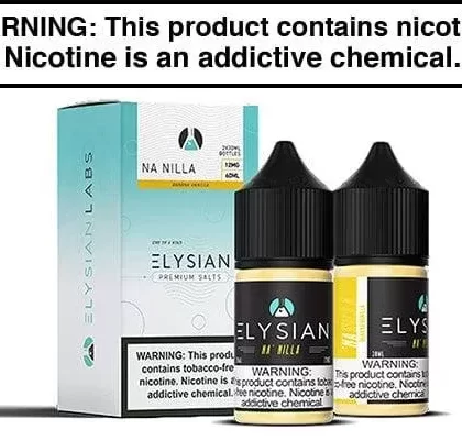 NA’NILLA BY ELYSIAN SALTS 60ML - Vape Product, Vape Product