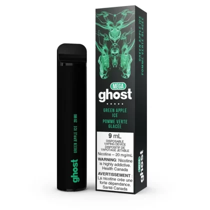 GHOST MEGA 3000 – GREEN APPLE ICE