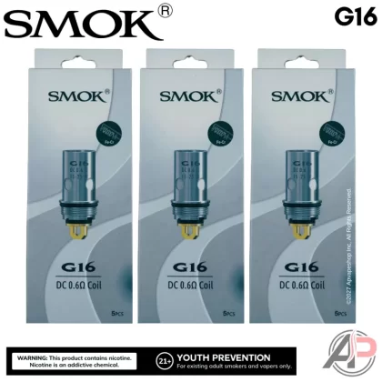 Smok G16 Replacement Coils 5 Pack