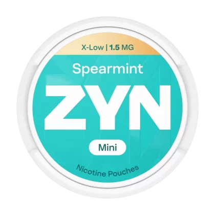 Spearmint ZYN Nicotine Pouches - X-Low 1.5mg - Ecigwizard