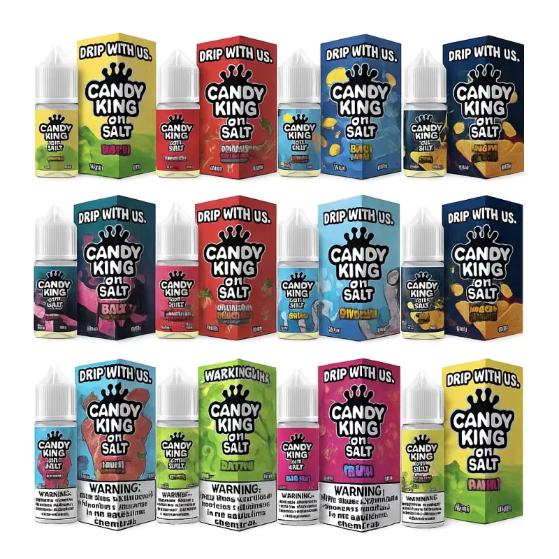 Candy King On Salt Nic Premium E-Liquid 30ml - Mystery Air Balloons / 35mg - Image 2