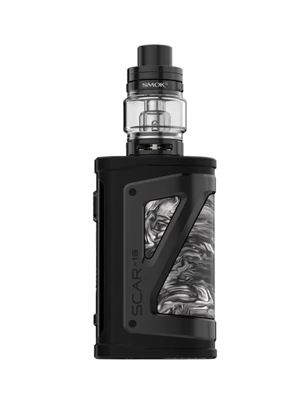Smok Scar 18 230W Mod Kit - Fluid Black White - Image 3