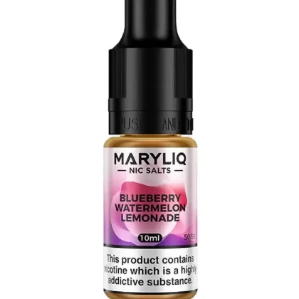 Lost Mary Maryliq Blueberry Watermelon Lemonade Nic Salt Vape Juice - Strength 20mg