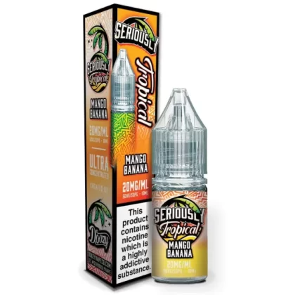 Mango Banana Seriously Salty – Doozy Nic Salts e Liquid 10ml – TPD - Vapestorm Co