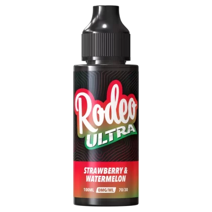 Strawberry & Watermelon by Rodeo Ultra 100ml - ICE NIC SHOTS (+£1.99)