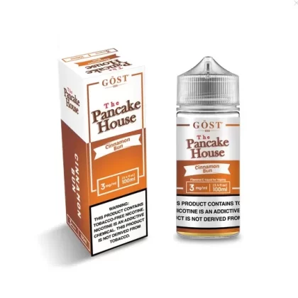 Sale $11.00 – Cinnamon Bun by GOST The Pancake House Series 100mL