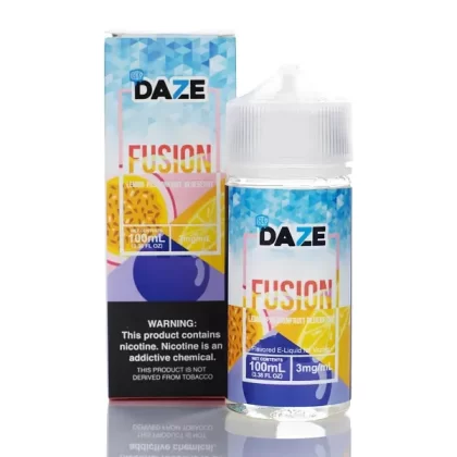 7 Daze Fusion TFN - Lemon Passionfruit Blueberry ICED - 100ml - 6mg