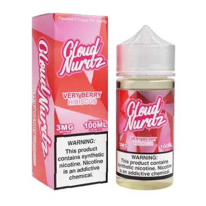 Very Berry Hibiscus by Cloud Nurdz 100ml - Vape Product, Vape Product