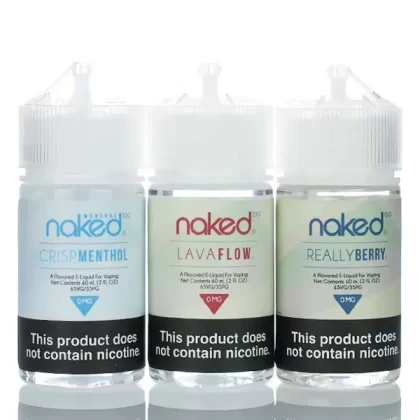 Naked 100 - No Nicotine Vape Juice - 60ml - Melon Menthol