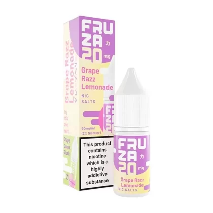 Fruza Grape Razz Lemonade Nic Salt - 20mg - Pack of 10