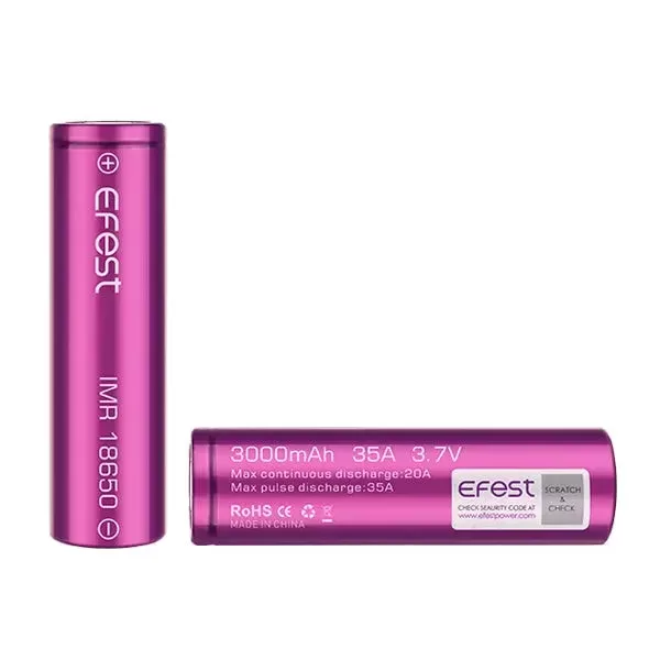 Efest INR18650 3000mAh 25A Battery - Vape Store