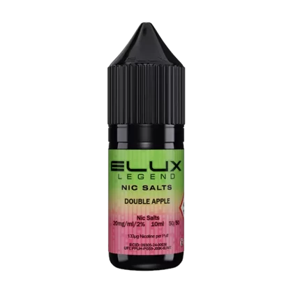 Double Apple Nic Salt by Elux 10ml - 20mg - Vape Product