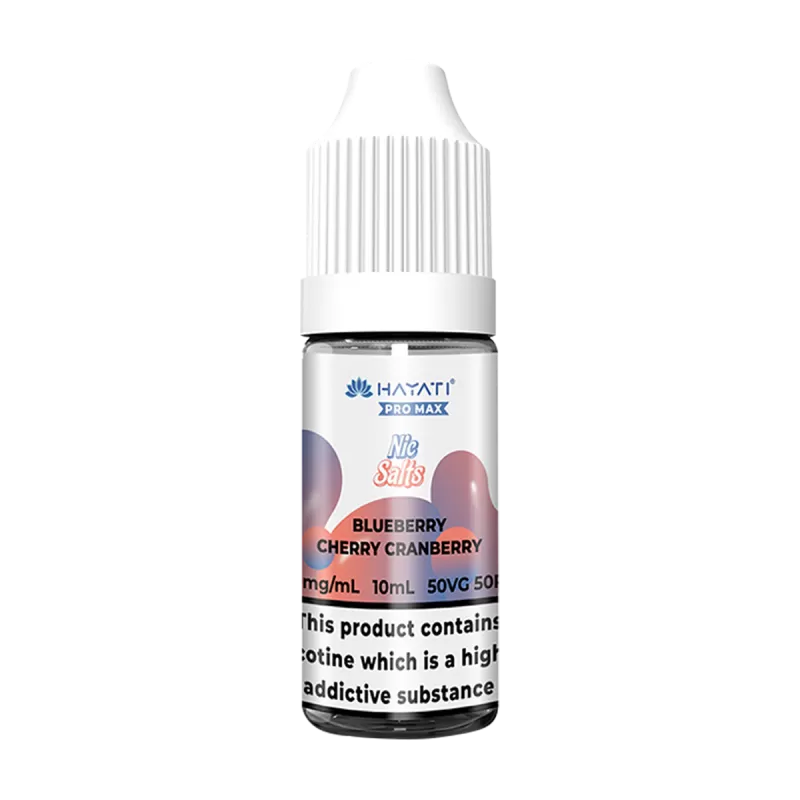 Blueberry Cherry Cranberry Nic Salt by Hayati Pro Max 10ml - 20mg - Vape Product