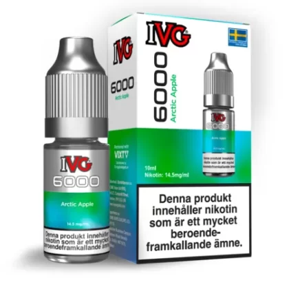 IVG Salt 6000 – Arctic Apple 14,5mg 10ml - E Ciggbolaget Se