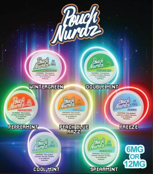 Pouch Nurdz Nicotine Pouch - Peppermint / 12mg - Image 3