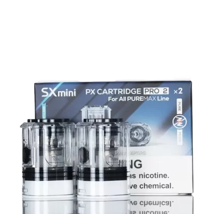 SXmini Puremax PX Pro 2 Replacement Pods - PX35 0.4ohm - 2pk, PX25 0.6ohm - 2pk