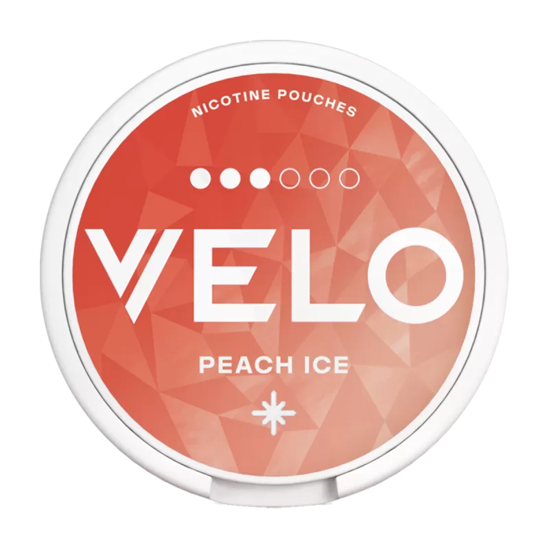 Peach Ice Velo Nicotine Pouches - Vapeshop Co
