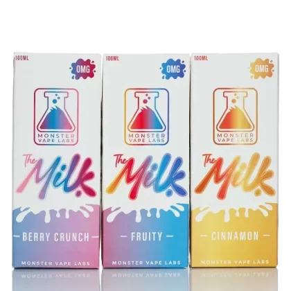The Milk E-Liquid - No Nicotine Vape Juice - 100ml - Berry Crunch