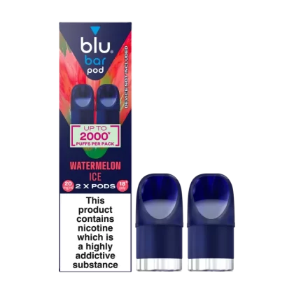 Watermelon Ice Blu Bar Pods - 20mg - Vape Product (4971DE)