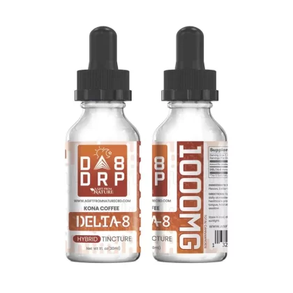 DELTA 8 TINCTURE – 30ML Kona Coffee – 1000MG – HYBRID - Subscription#One Time Purchase>Every 14 Days (Save 15%)>Every 30 Days (Save 10%)
