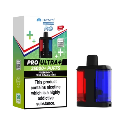 Fresh Mint / Blue Razz & Mint Hayati Pro Ultra Plus Refill Pack - Vapeshop Co