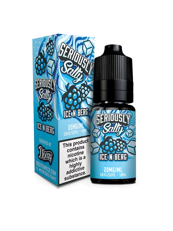 Seriously Salty Ice N Berg Nic Salt E-Liquid - 20mg