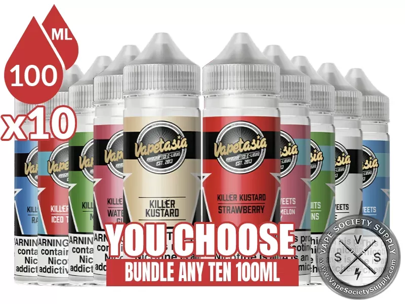 Vapetasia Vape Juice Bundle 10x100ml (1000ml)