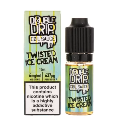 Twisted Ice Cream 80/20 E-Liquid by Double Drip - Vapesuperstore Co