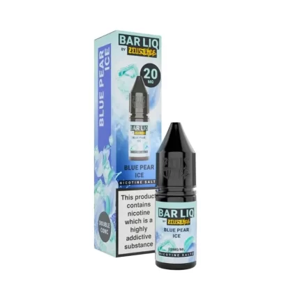 Blue Pear Ice Bar Liq 10ml Nic Salt by Zeus Juice