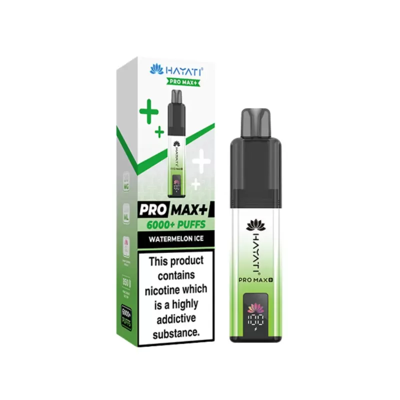 Hayati Pro Max Plus Disposable Vape 6000 Puffs
