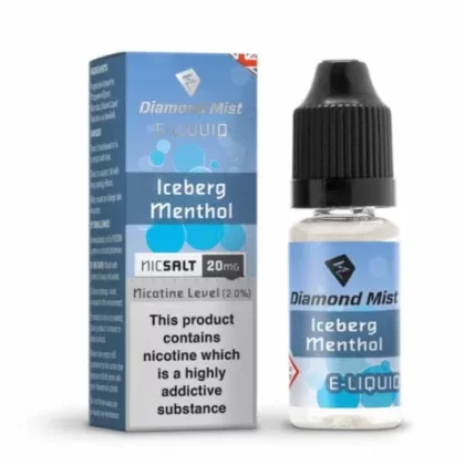 Iceberg Menthol Nic Salt by Diamond Mist 20mg 10ml