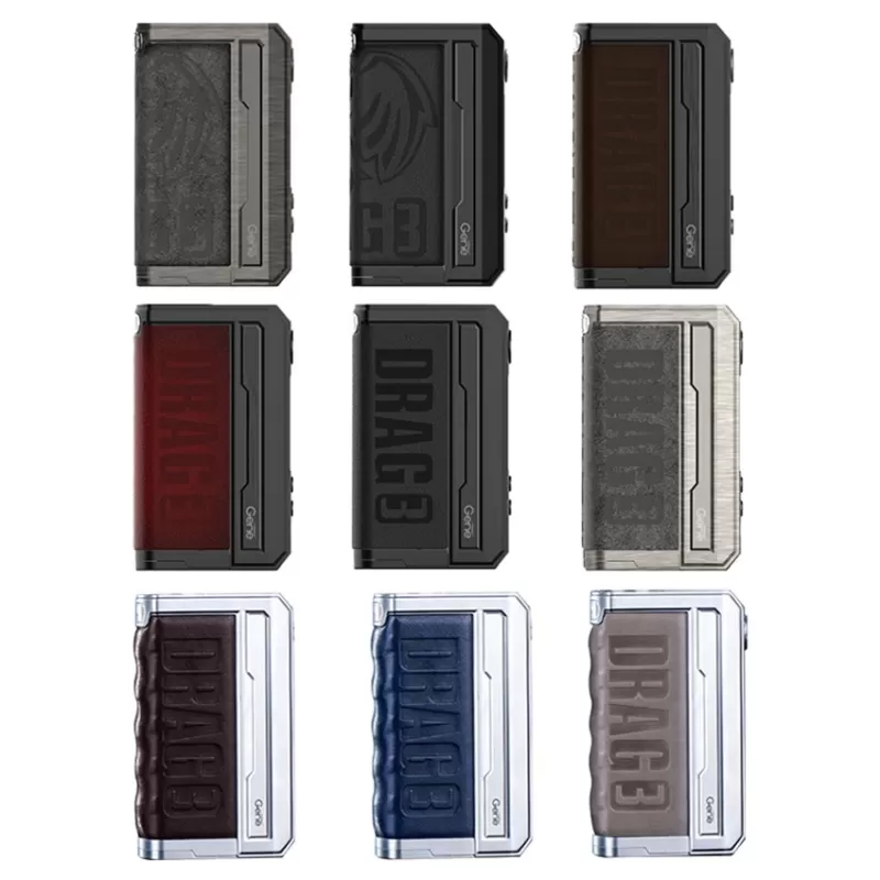VOOPOO DRAG 3 TC Box MOD 177W - Eagle Grey
