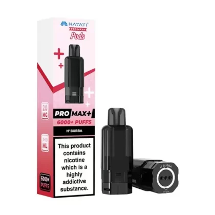 Hayati Pro Max Plus 6000 Prefilled Pods Hubba Bubba - Ecigpremium