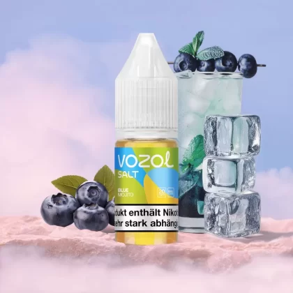 Vozol Liquid – Blue Mojito - Vapebazar