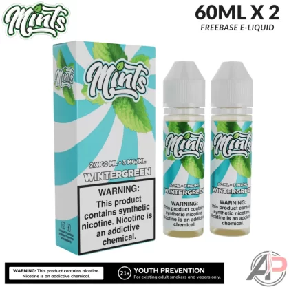 Mints Vape Co Wintergreen E-Liquid 120mL