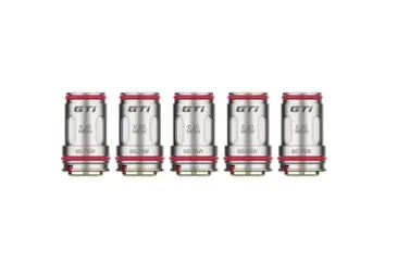 VAPORESSO GTI REPLACEMENT COIL (5 PACK) - Size#0.15 Ω Mesh>0.4 Ω Mesh>0.2 Ω Mesh