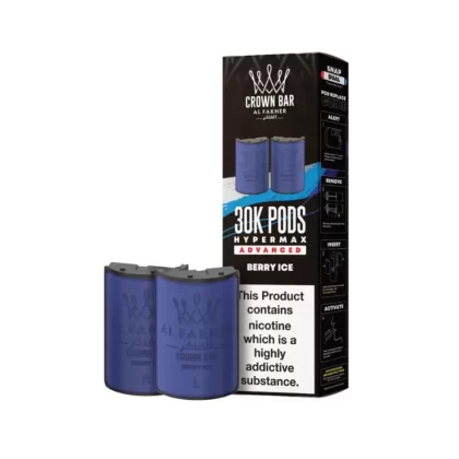 Al Fakher Hypermax 30K Prefilled Pods - Blueberry Gum