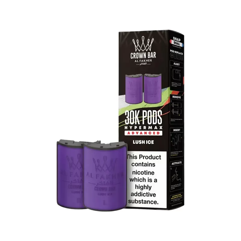 Al Fakher Hypermax 30K Prefilled Pods - Blueberry Gum - Image 2