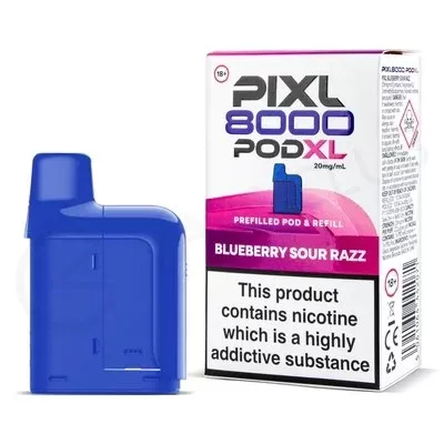 Blueberry Sour Razz Pixl 8000 Refill Pack - Ecigpremium