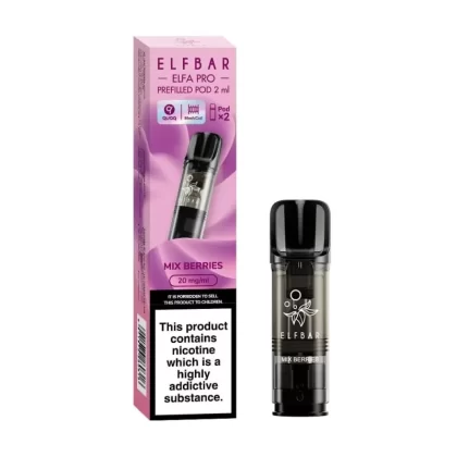 Mix Berries Prefilled Pods Elfa PRO Series by Elf Bar (2 x 2ml) - 20mg