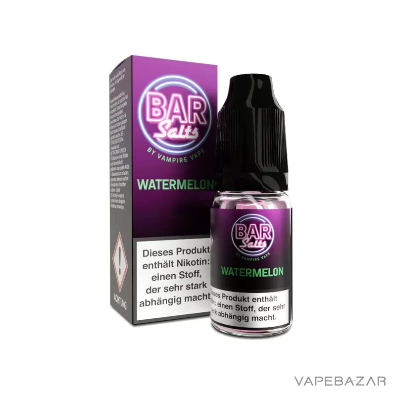 Bar Salts Nikotinsalz Liquid – Watermelon - 5mg/ml, 20mg/ml - Image 3