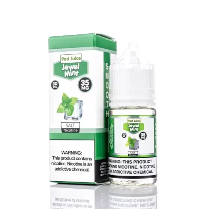 Pod Juice Smooth Salt Jewel Mint 30ml - Ejuicewarehouse