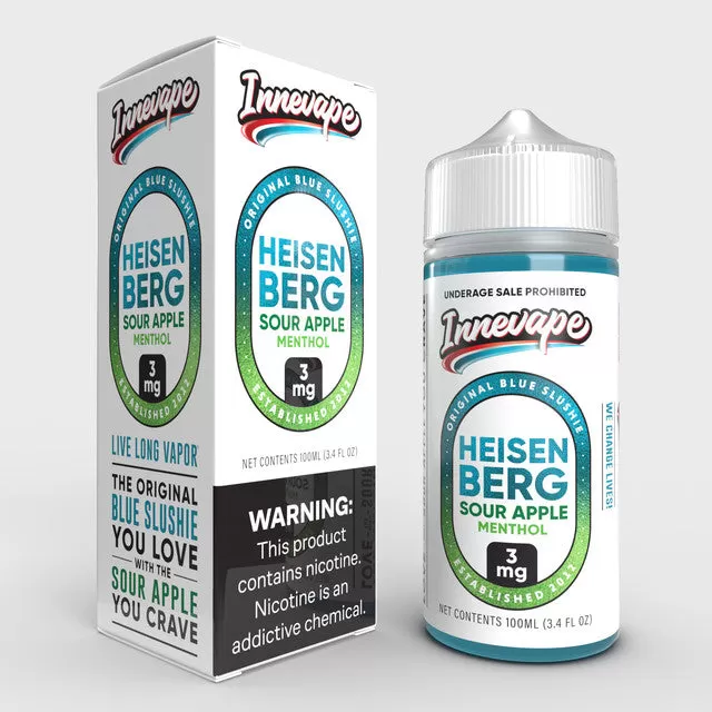 Innevape E-Liquid 100ml - Heisenberg Berry / 0mg - Vapeciga - Image 3