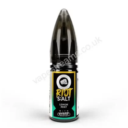 Lemon Mint Hybrid Nicotine Salt E-Liquid by Riot S:alt - Vapestreams Co