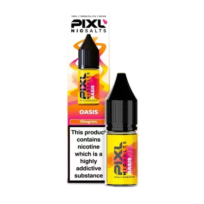 Pixl Oasis Nic Salt E-Liquid - 10 Pack - 10mg
