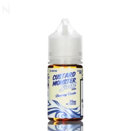 Custard Monster Salt - Blueberry Vanilla Swirl - 48mg