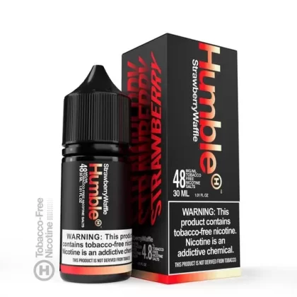Strawberry Waffle Tobacco-Free Nicotine By Humble Salts 30ml - Vape Product