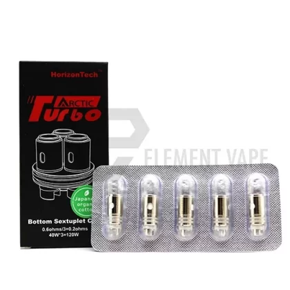 Horizon Arctic Turbo Sextuplet Coils (Pack of 5)