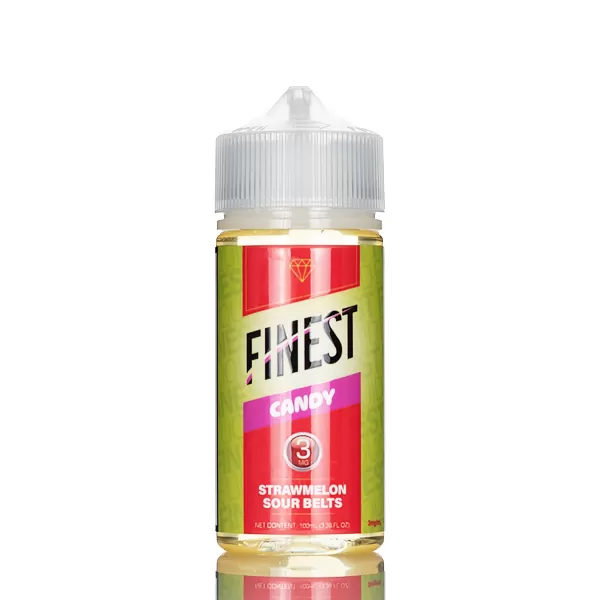 Strawmelon Sour Belts by the Finest E-Liquid Candy Edition 100mL - Vapejuice - Image 2
